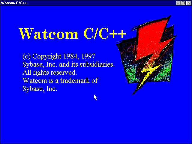 Watcom CPP 11b - Setup